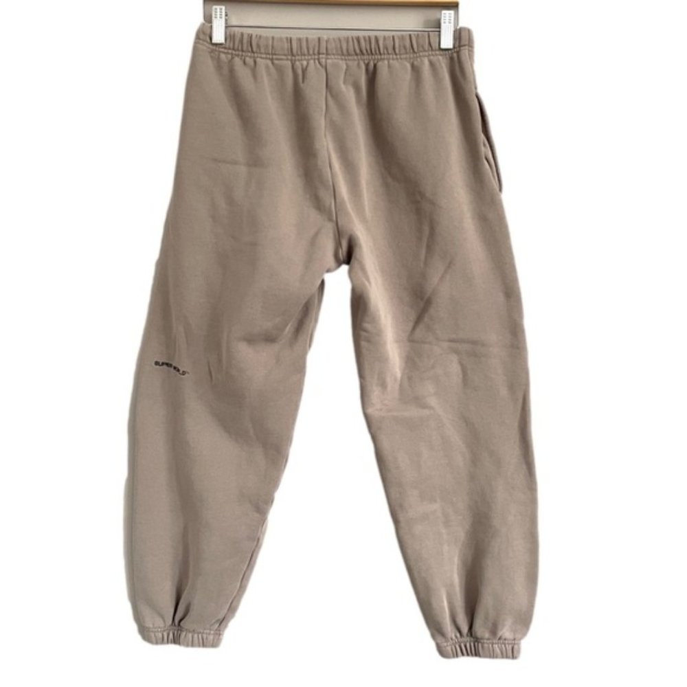 Aritzia Gd Modern Taupe Super World™ The Super™ Fleece Sweatsuit Set - S - Picture 12 of 14